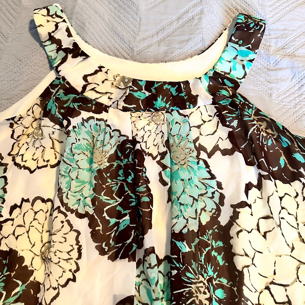 Floral Sleeveless Top